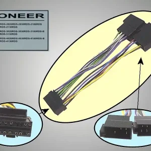PIONEER csatlakozó 16p. ISO Ne maradj le