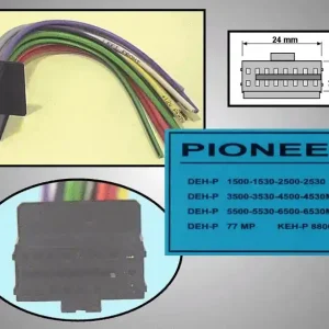 Árengedmény PIONEER csatlakozó 16p. Uni