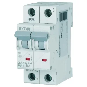 Akciós ár Kismegszakító 2P 10A B-jelleg 230V AC 4.5kA/60898 HL-B10/2 xPole Home EATON
