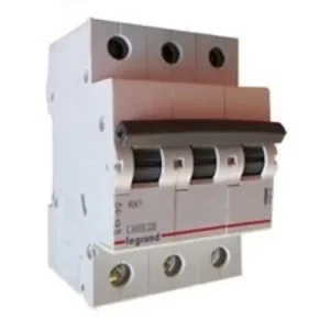 Kismegszakító 3P 20A B-jelleg 400V AC 6kA/60898 RX3 LEGRAND Rendeld meg most