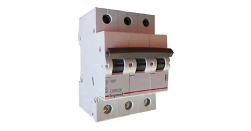 Kismegszakító 3P 20A B-jelleg 400V AC 6kA/60898 RX3 LEGRAND Rendeld meg most