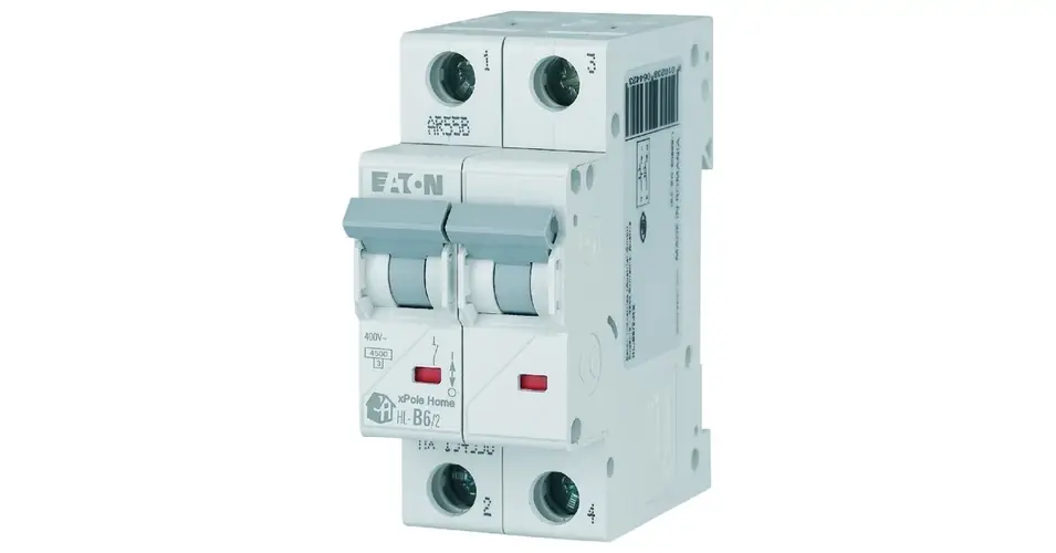 Ingyenes szállítás Kismegszakító 2P 10A C-jelleg 230V AC 4.5kA/60898 HL-C10/2 xPole Home EATON