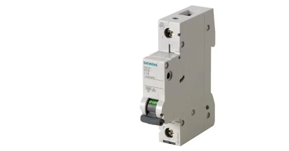 Ingyenes szállítás Kismegszakító 1P 40A C-jelleg 400V AC 6kA/60898 6kA/60947 SENTRON SIEMENS