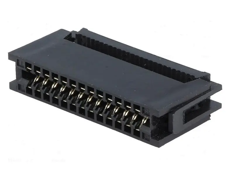 Legnépszerűbb Kétoldalas kártya csatlakozó 26p. IDC 1.27mm szalagkábelhez