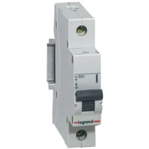 Különleges ajánlat Kismegszakító 1P 16A B-jelleg 230V AC 6kA/60898 RX3 LEGRAND