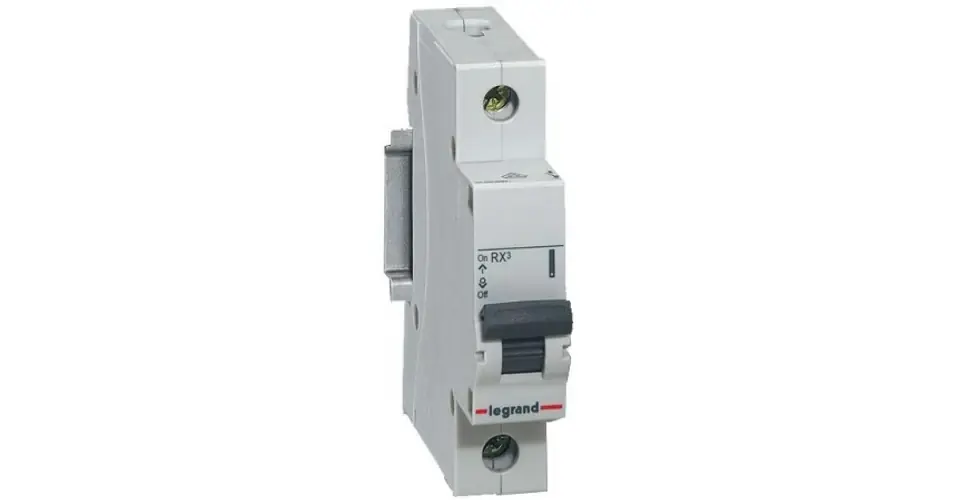 Különleges ajánlat Kismegszakító 1P 16A B-jelleg 230V AC 6kA/60898 RX3 LEGRAND