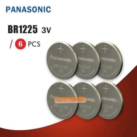 Panasonic BR1225 3V gombos lítium elem / magas hőmérsékletű akkumulátor játékok távirányítójához Azonnal elérhető