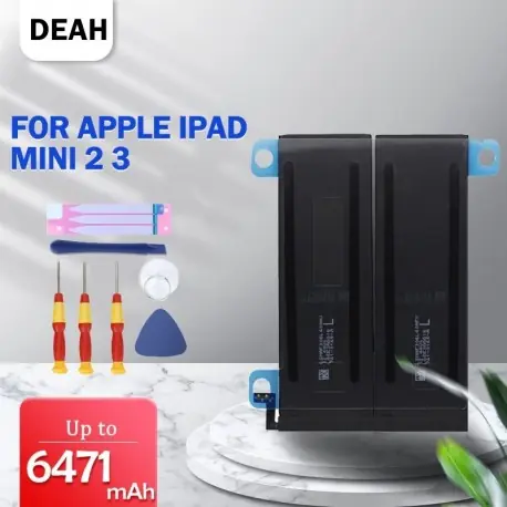 6471mAh táblaszámítógép-akkumulátor Apple iPad mini 2-hez 3 Cserélhető lítium-polimer akkumulátor A1512 A1489 A1490 Nézd meg most