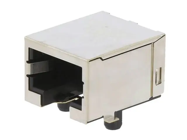 Telefon aljzat 8p/8c RJ45 fémház SMD Expressz szállítás