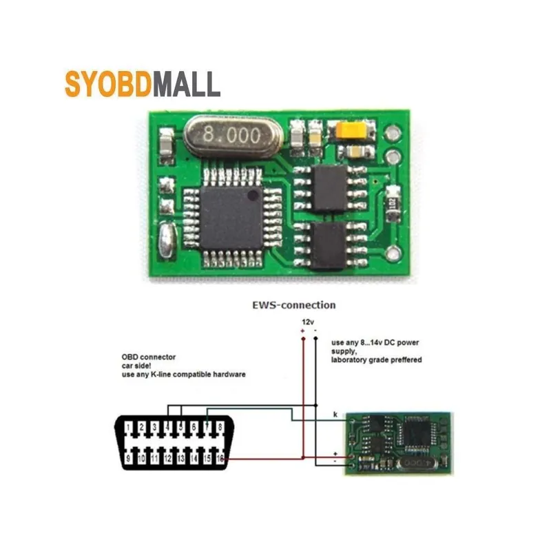 Hotsale EWS2 EWS3.2 Immo EMULATOR BMW E34, E36, E38, E39, E46 Auto EWS IMMO indításgátló diagnosztikai eszközhöz Ne maradj le