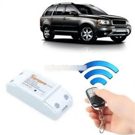 Csak ma 433Mhz Sonoff RF-WiFi vezeték nélküli intelligens otthoni kapcsoló RF vevő távirányító