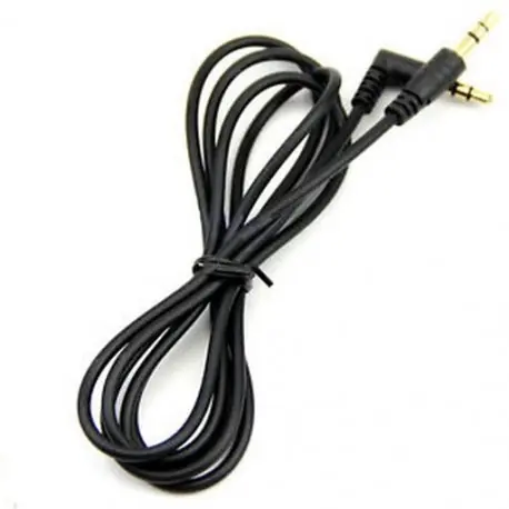 ÚJ 3.5 mm-es Aux-hím - férfi segédvezeték sztereó audiokábel PC iPod MP3 autóhoz Újdonság