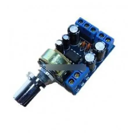 TDA2822M Mini 2.0 csatorna 1Wé 2 sztereó audió erősítő kártya DC 5V 12V CAR Csak ma