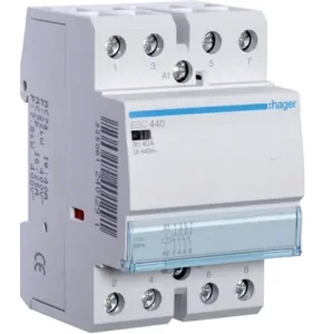 Mágneskapcsoló, 4Z, 40A, 230V AC, moduláris Biztonságos fizetés