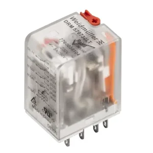 Korlátozott ajánlat Csatolórelé 5A 4-v dugaszolós 19.2-26.4VAC monostabil IP20 DRM570524LT Weidmüller