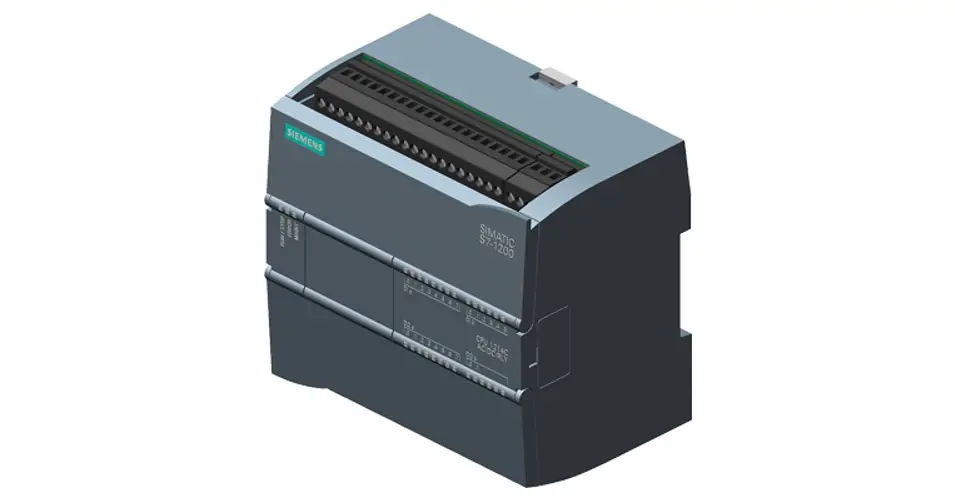 Szezonális akció PLC logikai vezérlő CPU kompakt 14DI 10DO 10-relé/O 2AI 85-264V/AC SIMATIC S7-1200 SIEMENS