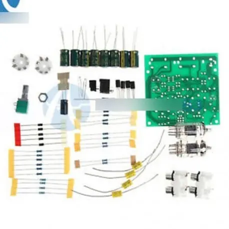 DIY 6J1 cső előerősítő ... - AC12V 6J1 szelep előerősítő cső előerősítő panel fejhallgató erősítő akril tok Vedd meg most