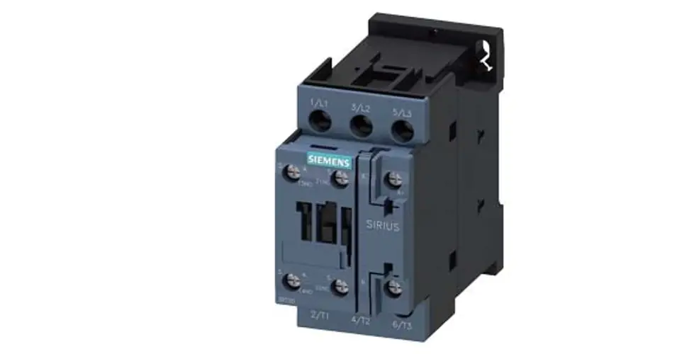 Kontaktor (mágneskapcsoló) 11kW/400VAC-3 3Z 24V50Hz 1z 1ny csavaros 40A/AC-1/400V SIRIUS SIEMENS Biztonságos vásárlás
