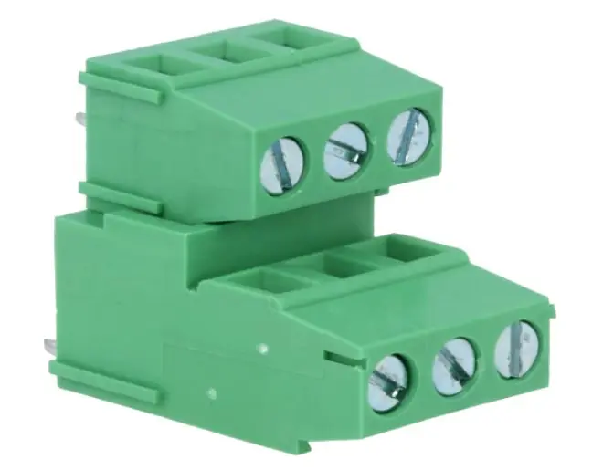 6 Pólusú sorkapocs 5,08mm 3x2p. nyákos, magasság: 25,2mm Bestseller