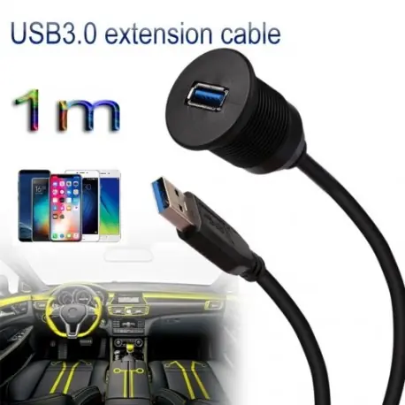 Ne maradj le 1 mes USB3.0os hosszabbító kábel USBcsatlakozó aljzat / A / Fadatkiterjesztő kábel
