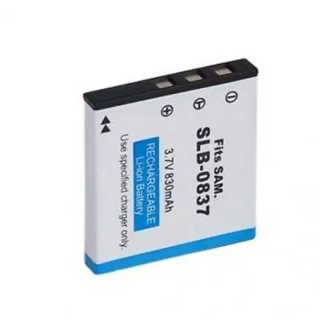 Akkumulátor a Samsung SLB-0837 Digimax L730 I8 ST10 PL10 R7J4-hez Gyors szállítás