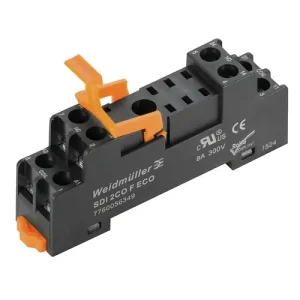 Utolsó esély Reléfoglalat csavaros, sorolási lehetőség nélkül DIN (kalap)sín 35mm 8-tűs SDI 2CO F ECO Weidmüller