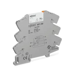 Relémodul keskeny 6A 1-v rugószorításos 230VAC 230VDC monostabil IP20 WAGO Népszerű
