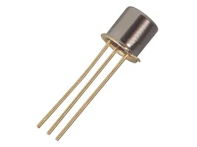Tranzisztor NPN 40V/75V 0.8A 0.5W 300MHz hFE: 100 TO18 2N2222A Biztonságos fizetés