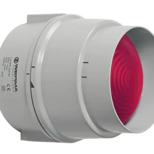Alacsony ár Forgalomirányító lámpa fényforrás nélkül piros 1-lámpás E27 230V AC/DC BWM 12-230VAC/DC RD WERMA
