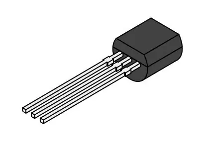 Tranzisztor NPN 60/45V 0.2A 0.4W 200MHz UNI 2SC815 Bestseller