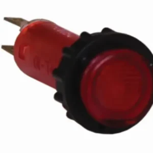 Jelzőlámpa kompakt műa. d10 1x piros 250V AC kerek lapos fényforrással L-10/230 VA Elektronika Vedd meg most