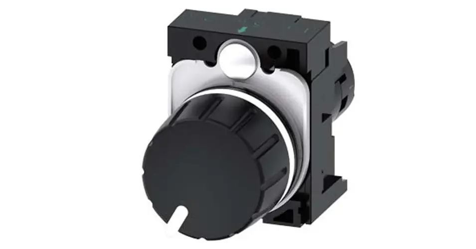 Exkluzív ajánlat Vezérlési potenciométer 1.0W 22.3mm-átmérő csavaros-csatlakozás 3SU SIEMENS