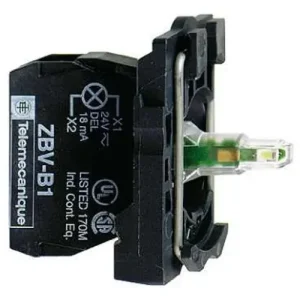 Világító blokk LED 230-240V/AC zöld-fényű előlaprögzítésű csavaros Harmony XB5 Schneider Outlet