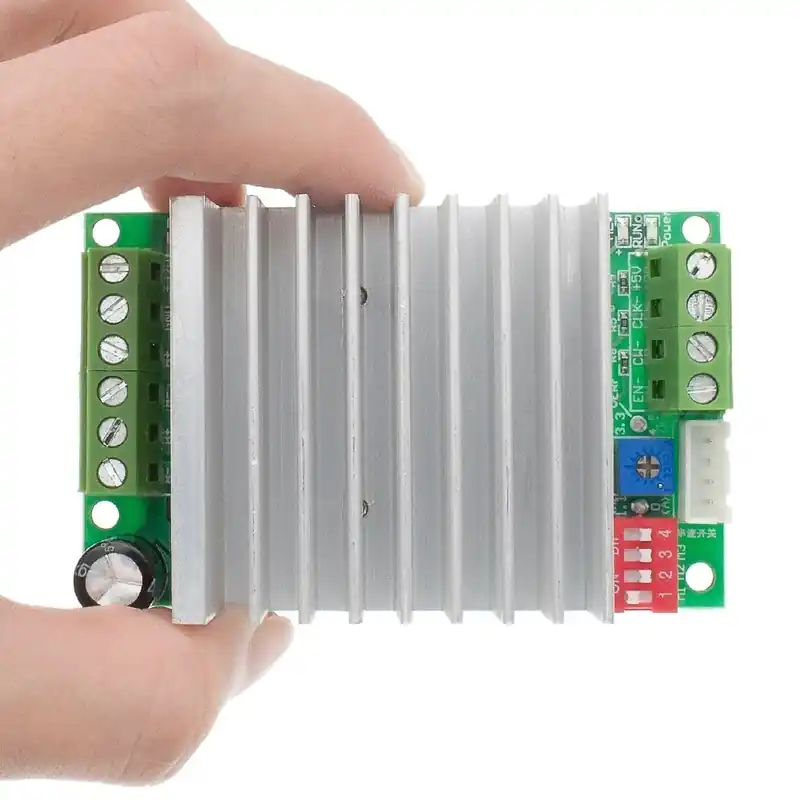 Olcsóbb Szín: TB6600 modul - TB6600 4,5A CNC egytengelyes léptetőmotor meghajtó vezérlőkártya