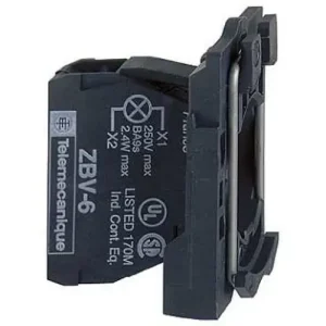Világító blokk LED 24V/AC 24V/DC zöld-fényű előlaprögzítésű csavaros Harmony XB5 Schneider Vásárlói kedvenc