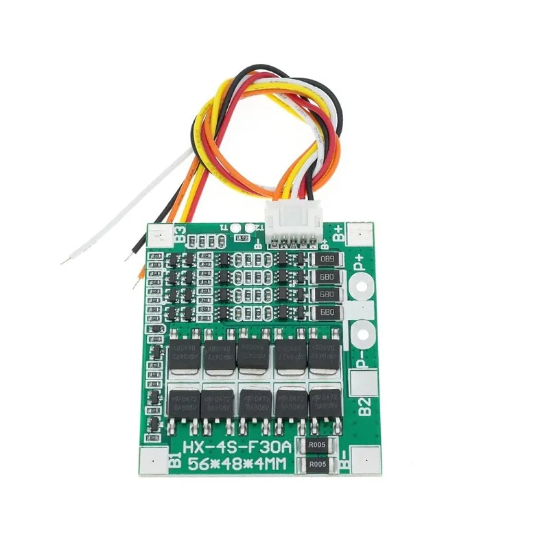 Ajánlat 20db Újdonság 4S 30A 14.8V Li-ion Lithium 18650 Akkumulátor BMS Csomagok PCB védelmi kártya Balance integrált áramkörök