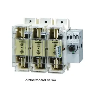 Akció Biztosítós szakaszolókapcsoló NH00 3-pólus 125A 690V ráépíthető IP2X Fuserbloc SOCOMEC