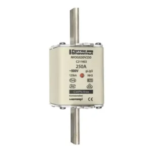 Rendeld meg most NH biztosítóbetét NH3 630A gL/gG 500V középső-kioldásjelzéssel NH2GG50V63 MERSEN