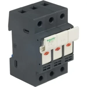 Biztosítós szakaszoló sorolható 32A 3P 10x38mm-betét 690V 3M kalapsínre TeSys DF10 Schneider Csak ma