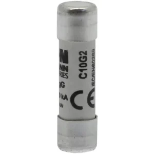 Hengeres biztosítóbetét gG gL/gG 10x38mm 2A 500V AC Bussmann EATON Legkelendőbb