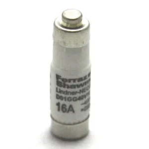 Ingyenes szállítás Biztosítóbetét D01 16A gL/gG 400V szürke-színkód D01GG40V16 MERSEN