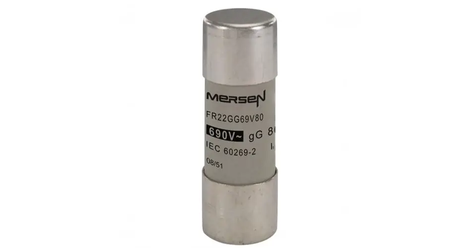 Nézd meg most Hengeres biztosítóbetét gG 22x58mm 80A AC690V FR22GG69V80 MERSEN
