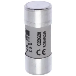 Hengeres biztosítóbetét gG gL/gG 22x58mm 20A 690V AC Bussmann EATON Akció