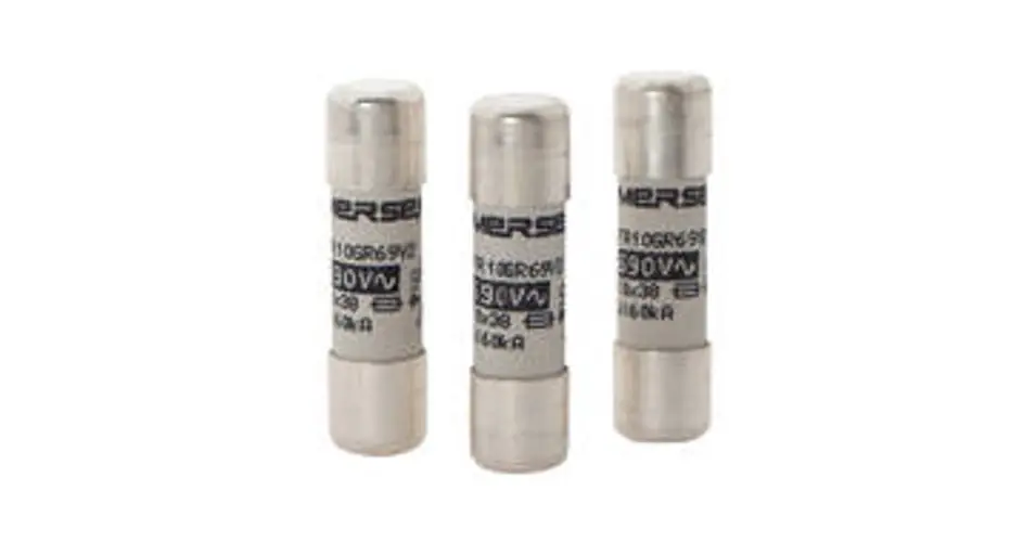Hengeres biztosítóbetét gG 10x38mm 32A AC500/600V FR10GG50V32 MERSEN Azonnali szállítás
