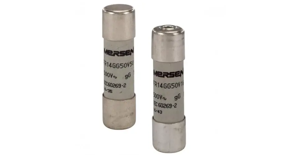 Népszerű Hengeres biztosítóbetét gG 14x51mm 4A AC690V FR14GG69V4 MERSEN