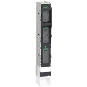 Újdonság Biztosítós szakaszolókapcsoló sínre függőleges 3-pólus NH2 400A 120kA 800V ISFL400 Schneider