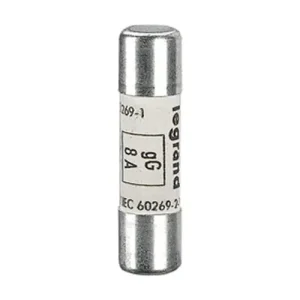Hengeres biztosítóbetét gL 10x38mm 10A AC500/600V Lexic LEGRAND Kihagyhatatlan ajánlat