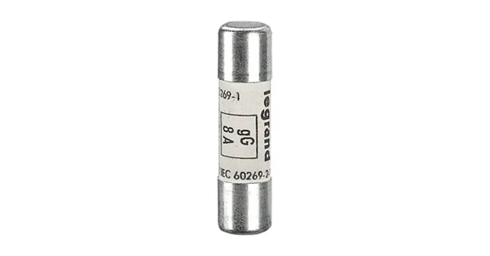 Hengeres biztosítóbetét gL 10x38mm 10A AC500/600V Lexic LEGRAND Kihagyhatatlan ajánlat