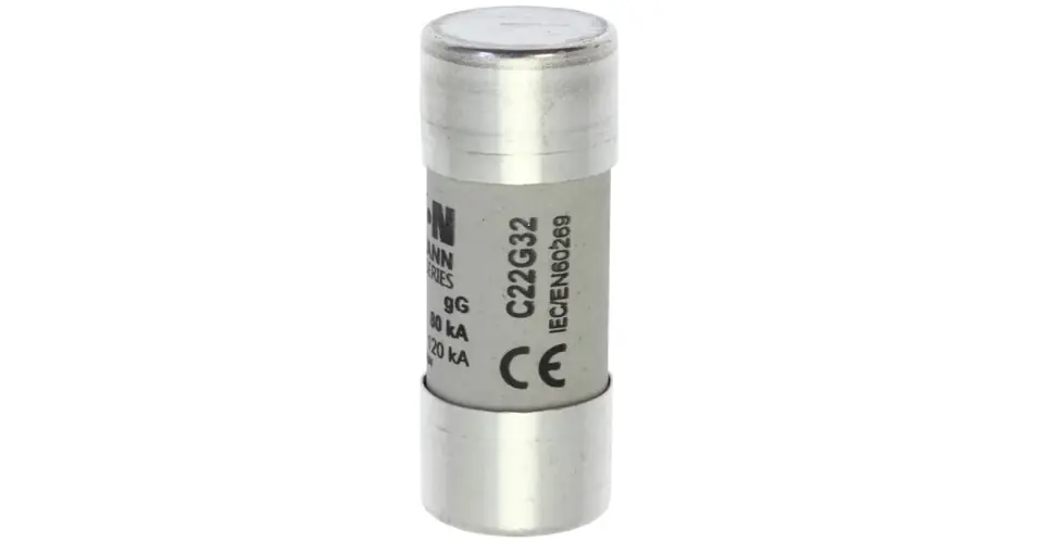 Népszerű Hengeres biztosítóbetét gG gL/gG 22x58mm 32A 690V AC Bussmann EATON