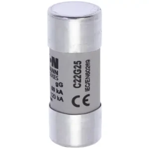 Akciós ár Hengeres biztosítóbetét gG gL/gG 22x58mm 25A 690V AC Bussmann EATON